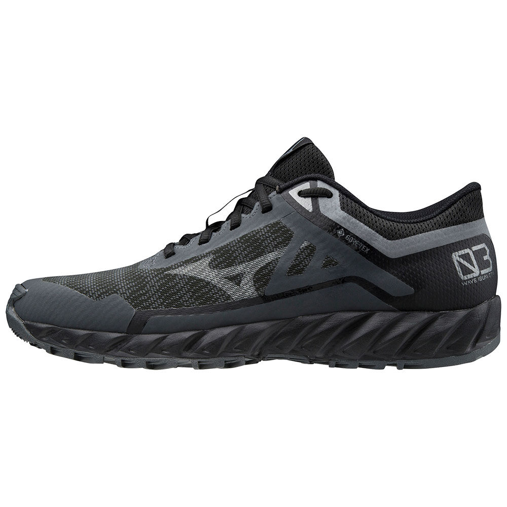 Sapatilhas Running Mizuno Wave Ibuki 3 Gtx - Homem - Cinzentas/Pretas - EKVGC0261